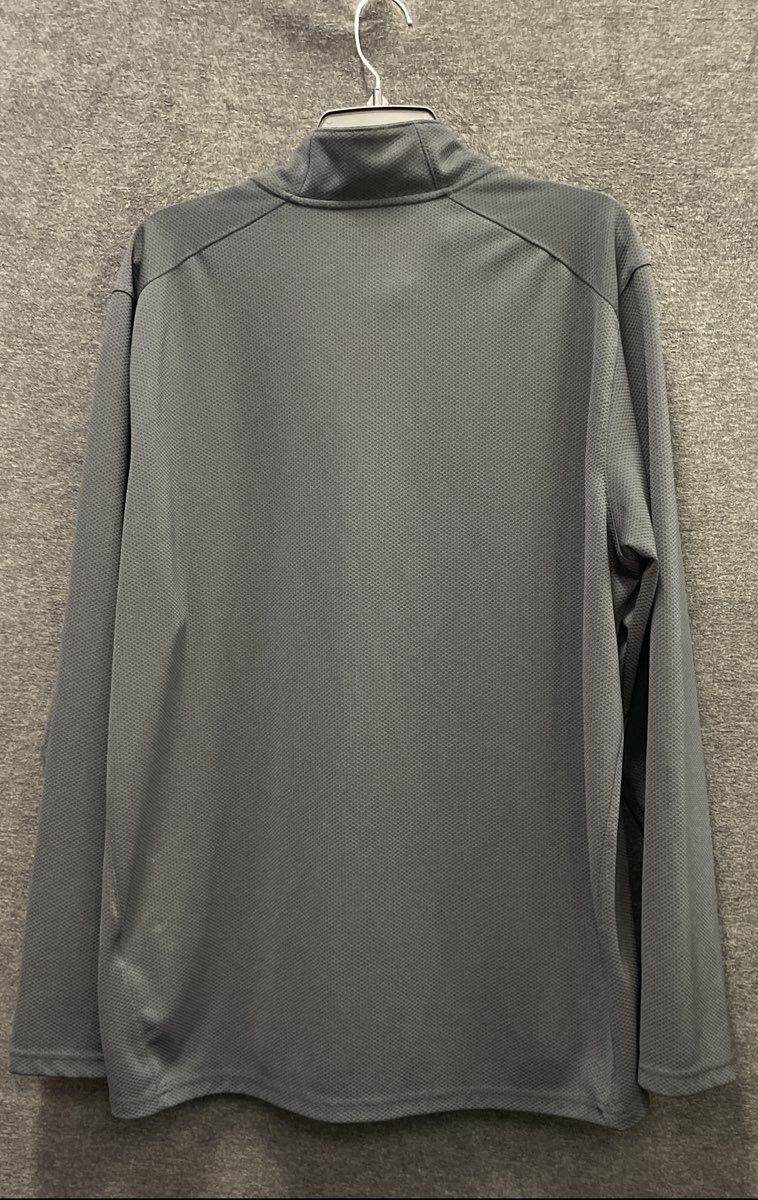 Sport-Tek Men's Charcoal Gray MXD Cocktail Co 1/4 Zip Pullover Jacket Sz XL