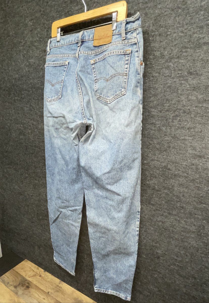 Vintage 90s Levi's 560 Comfort Fit Tapered Leg Jeans Made in USA Sz 36x34