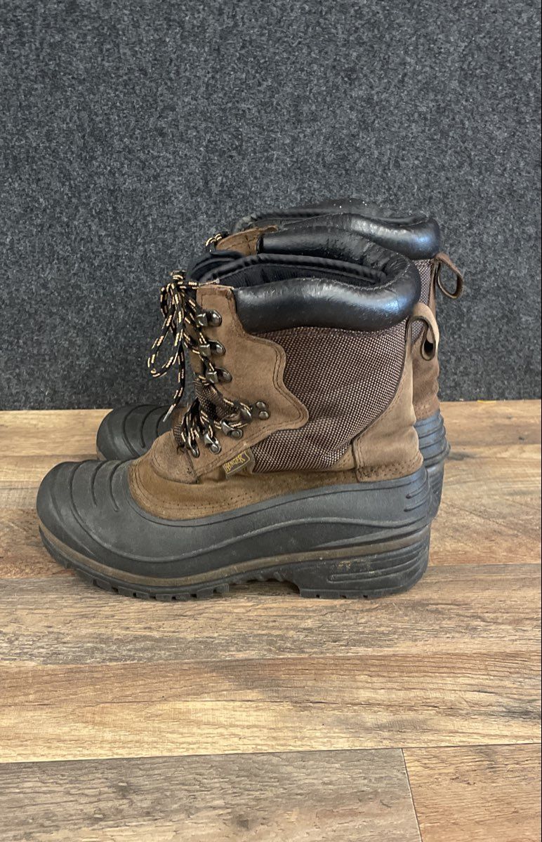 Ranger Thermolite Waterproof Winter Pac Boots Brown Men's Size 9