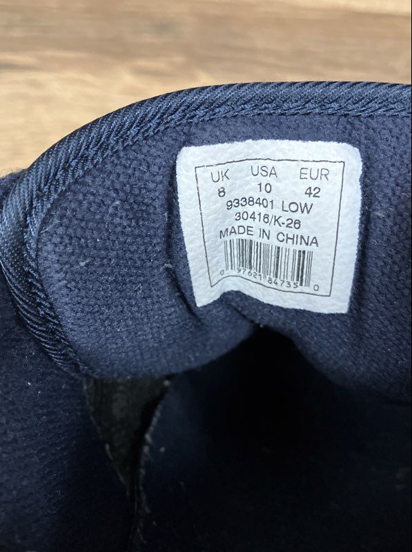 K-Swiss ST329 CMF Navy White Men's Leather Walking Sneakers Size 10