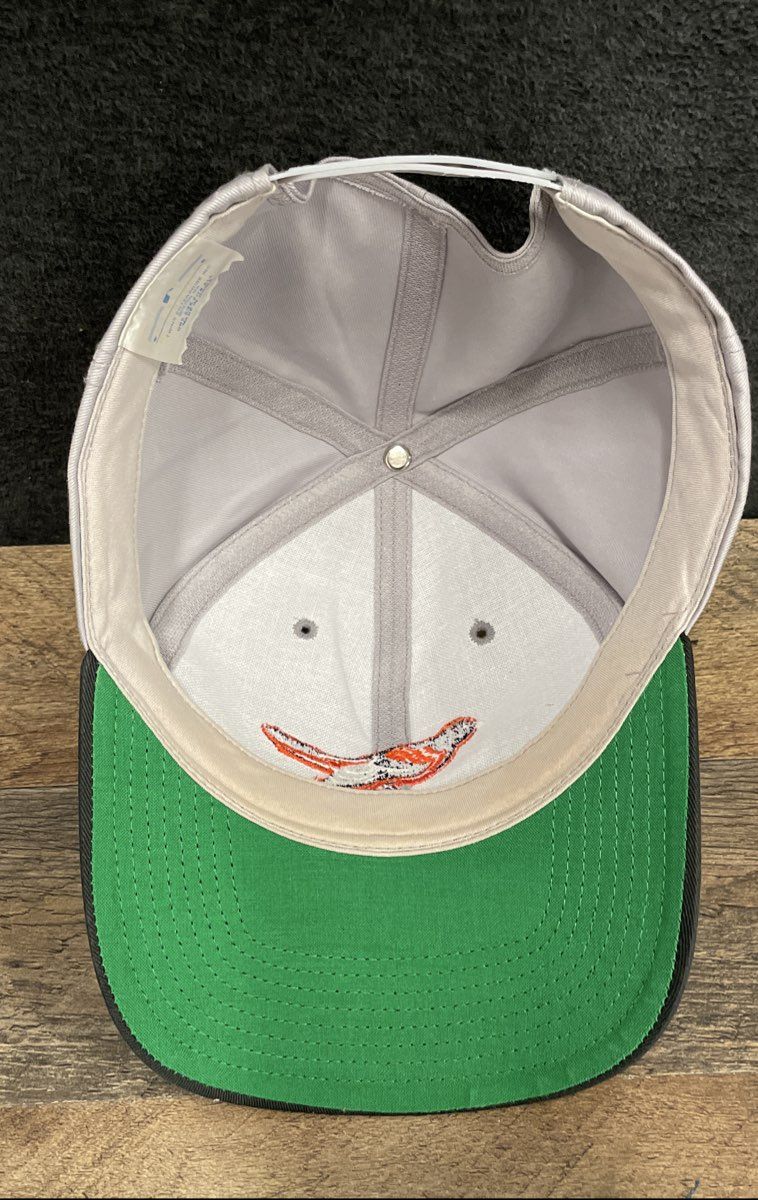 Vintage 90s Twins Enterprise MLB Baltimore Orioles Snapback Hat Gray Black OSFA