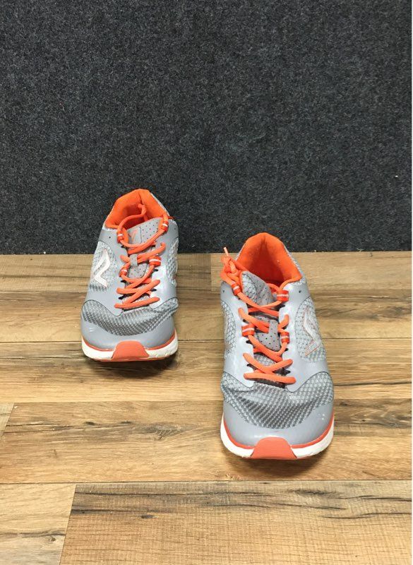 Vionic Ngage 1.0 Grey Orange Athletic Walking Training Sneakers Men's Size 8