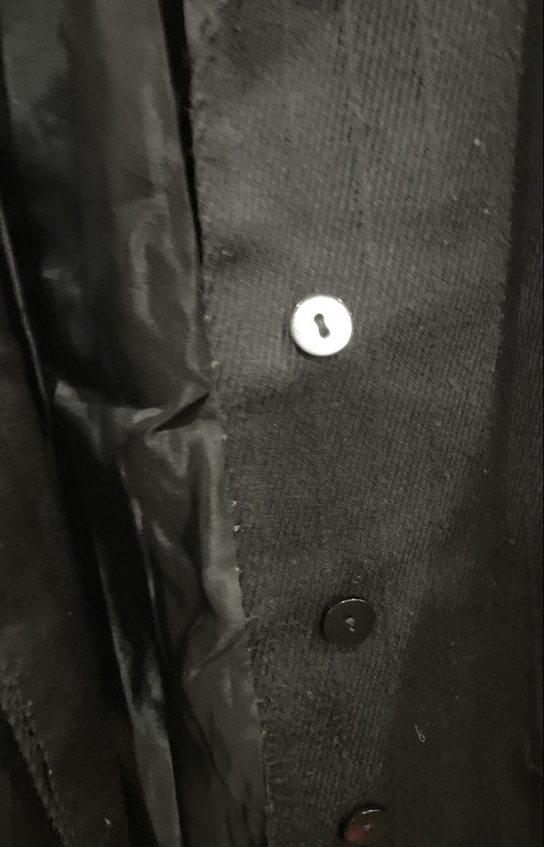 Vintage Larry Levine Women's Black Textured 4-Button Blazer Suit Jacket Sz 16