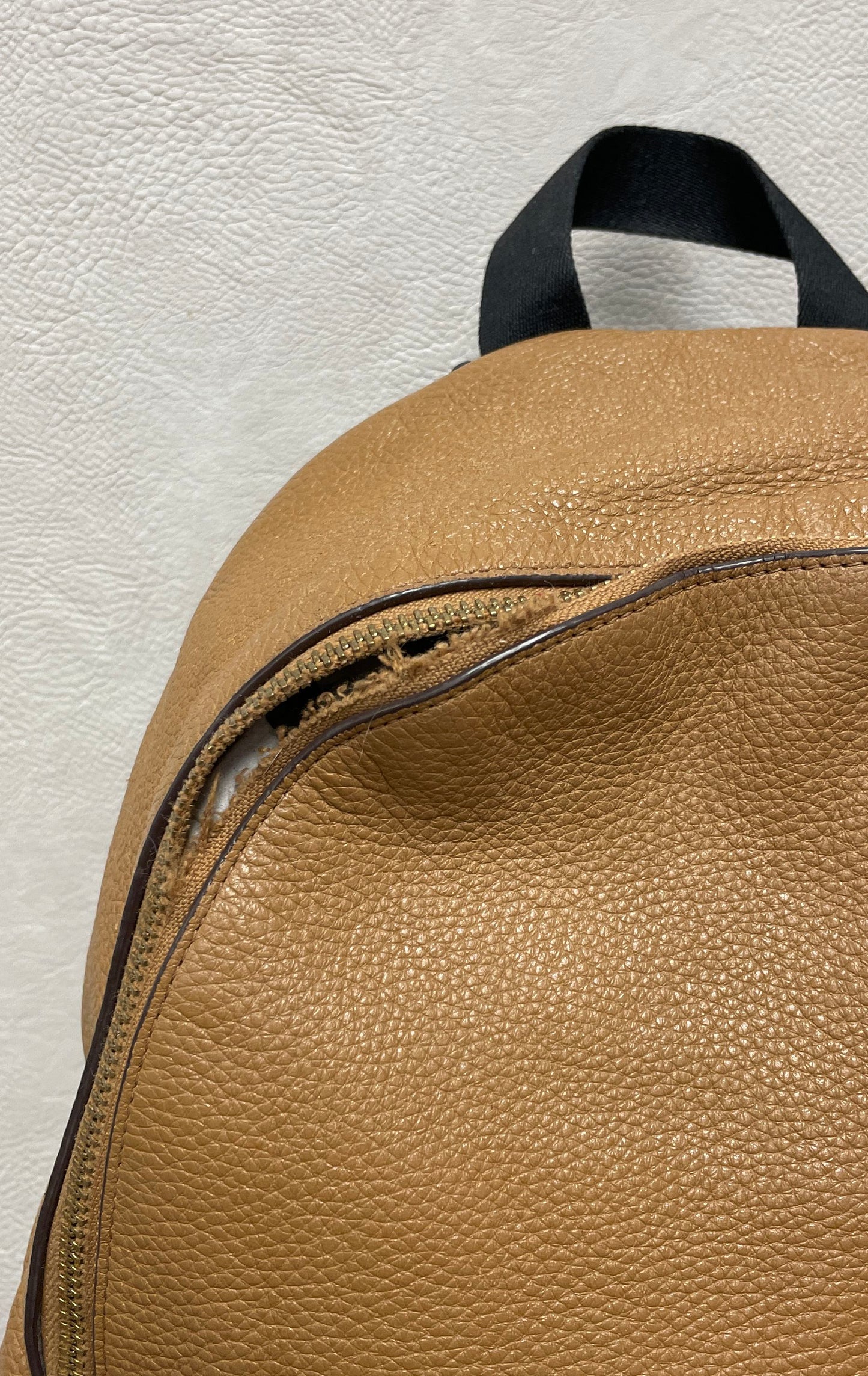 Coach Charlie Medium Backpack Brown Pebbled Leather Bag F29004