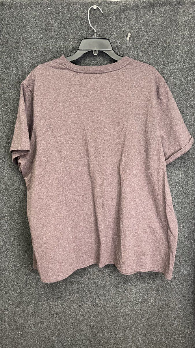 Carhartt Women's K87-W Workwear Pocket T-Shirt Heathered Purple Loose Fit Sz 3X