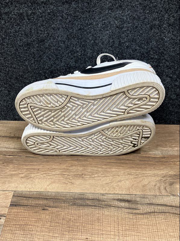 Nike Court Legacy Lift White Black Hemp Platform Sneakers Women's Size 7