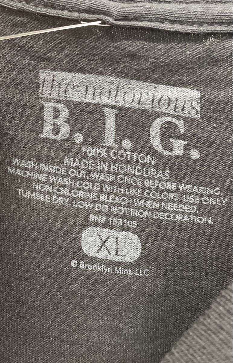 Notorious BIG Life After Death T-Shirt Reprint Brooklyn Mint NWT Sz XL