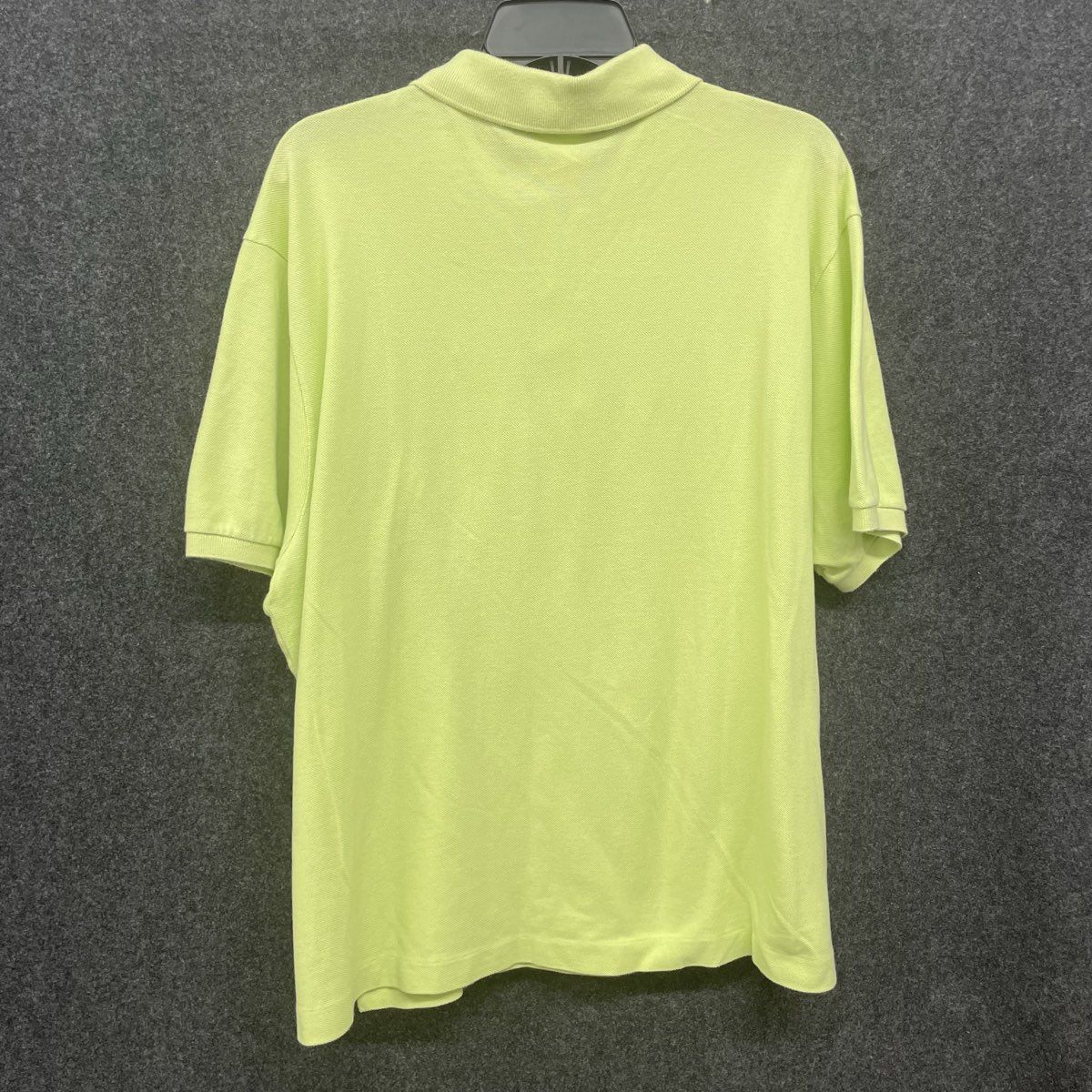 Lacoste Men's Green Pique Cotton Short Sleeve Polo Shirt Size 8
