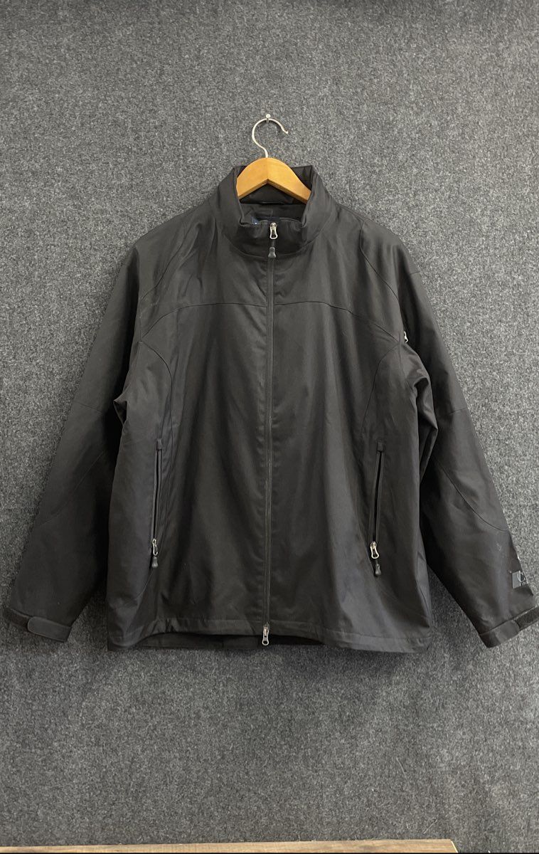 Port Authority Men's Softshell Jacket Black Full Zip Mock Neck XL