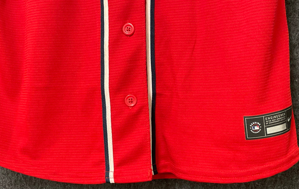 Nike Women's Washington Nationals Trea Turner Jersey Red #7 Sz L