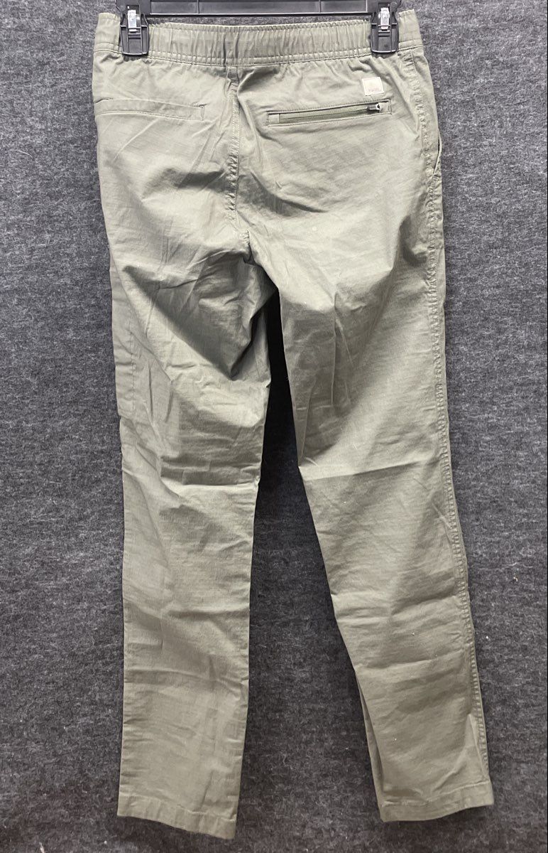 Vuori Women's Sage Green Ripstop Cotton Cargo Drawstring Pants Sz XS