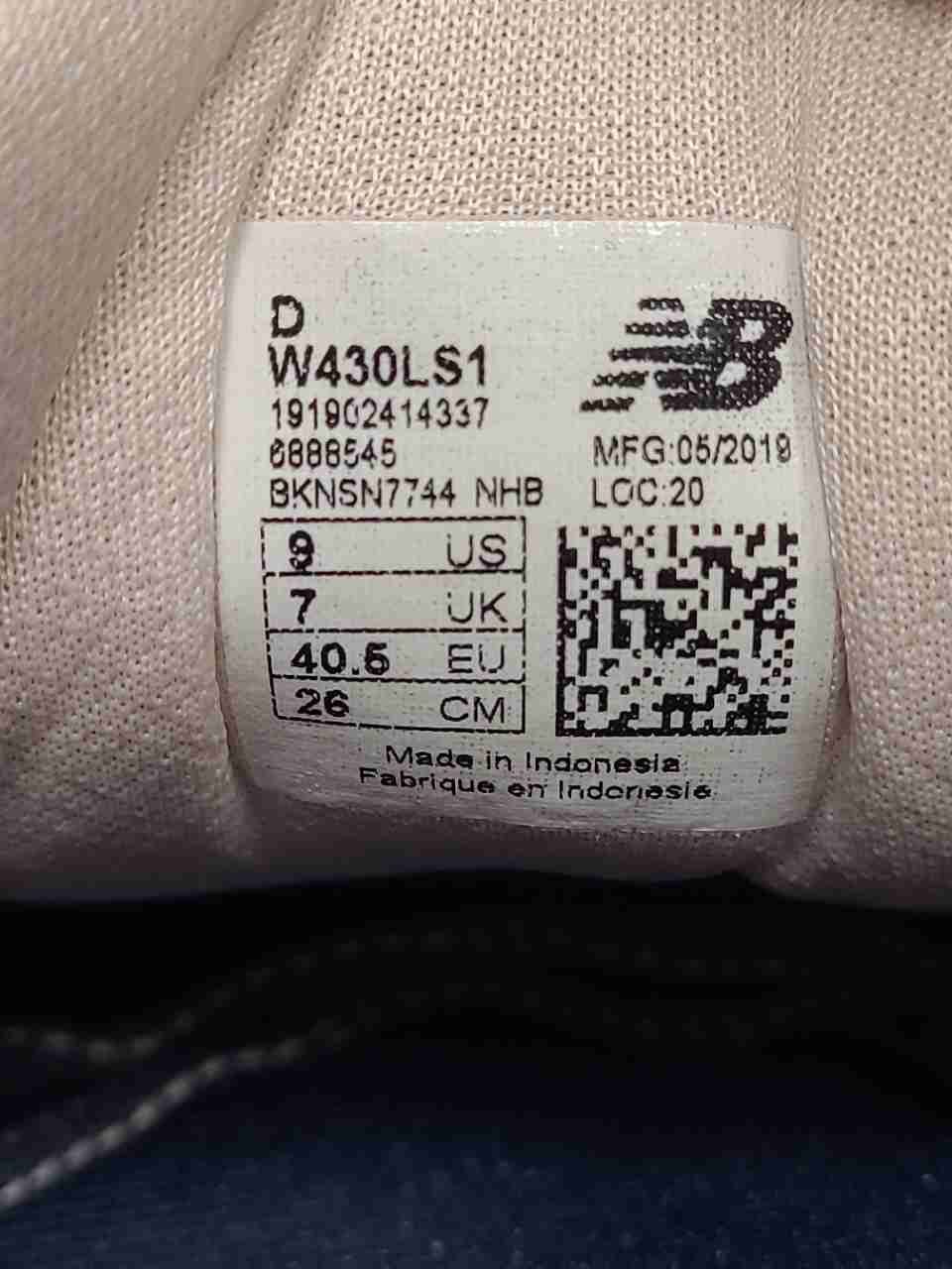New Balance 430 v1 Speed Ride Grey Pink Women's Running Shoes Size 9 Wide D