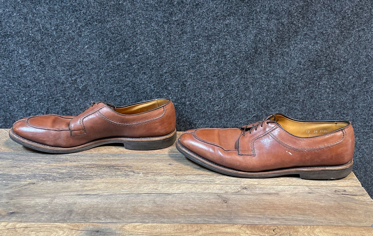 Allen Edmonds Fairgate Brown Leather Split Toe Derby Men's Shoes Size 13 2A