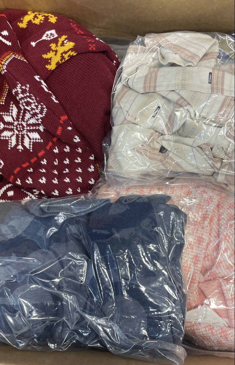 20 Lb Bulk Lot Assorted Reseller Clothing Mens Womens Carhartt North Face More