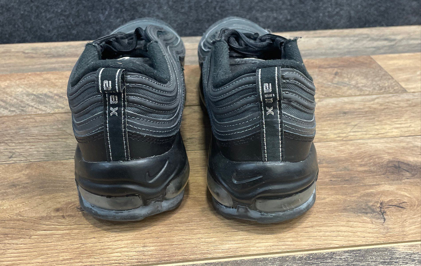 Nike Air Max 97 Black Grey DH0558-001 Men's Running Shoes Size 10