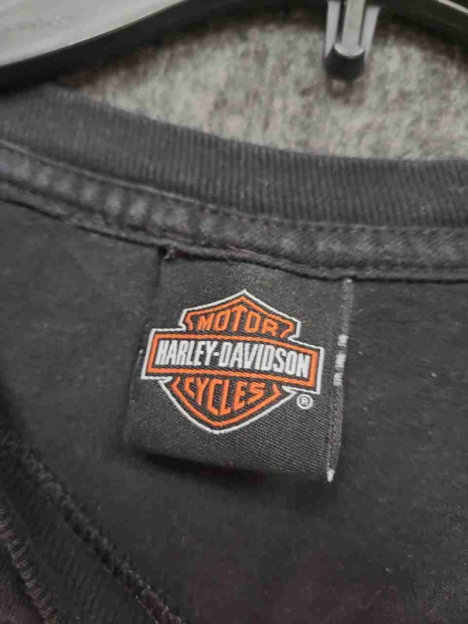 Harley-Davidson Clare's At The Falls Niagara Falls Canada T-Shirt Black Sz L