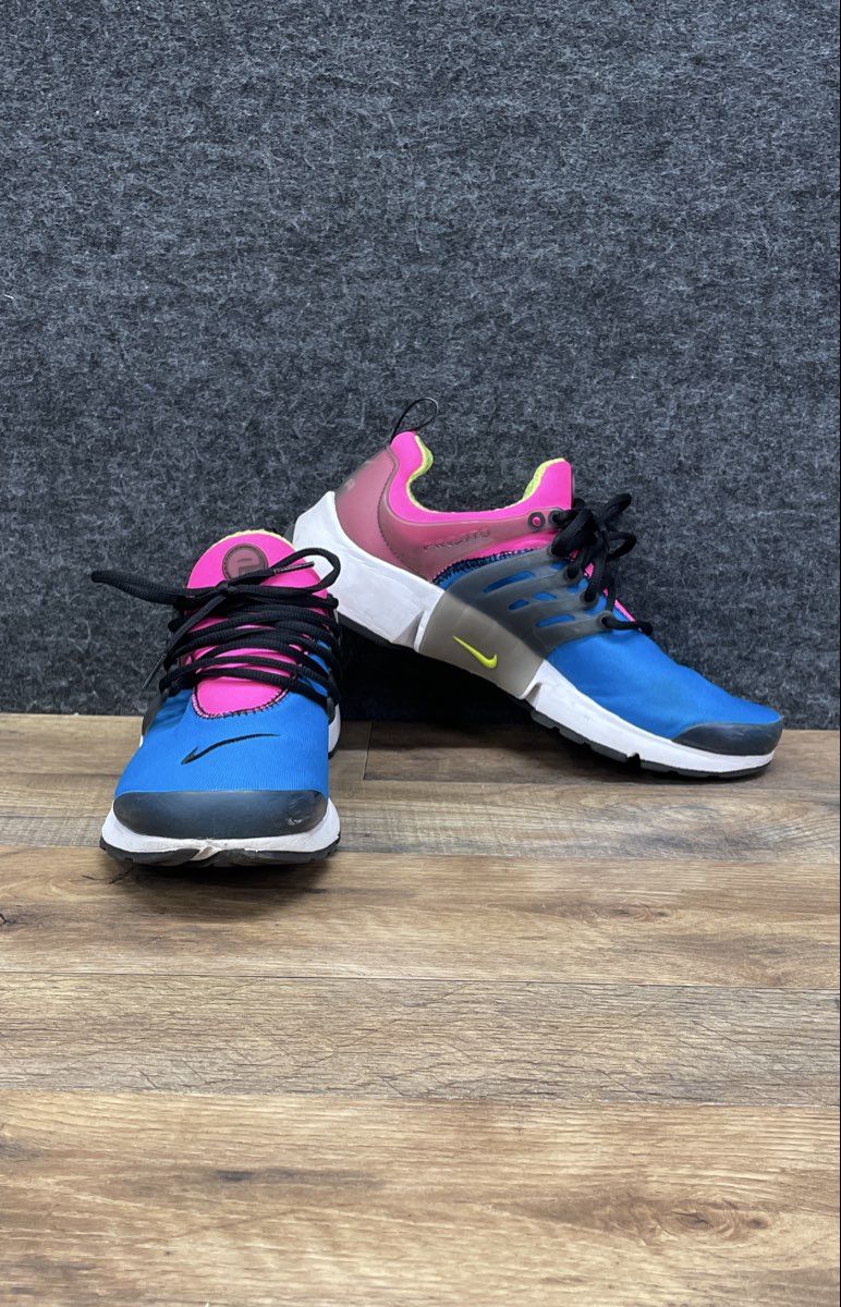 Nike Air Presto Racer Blue Hyper Pink Black Sneakers Mens Size 9 DZ4390-400
