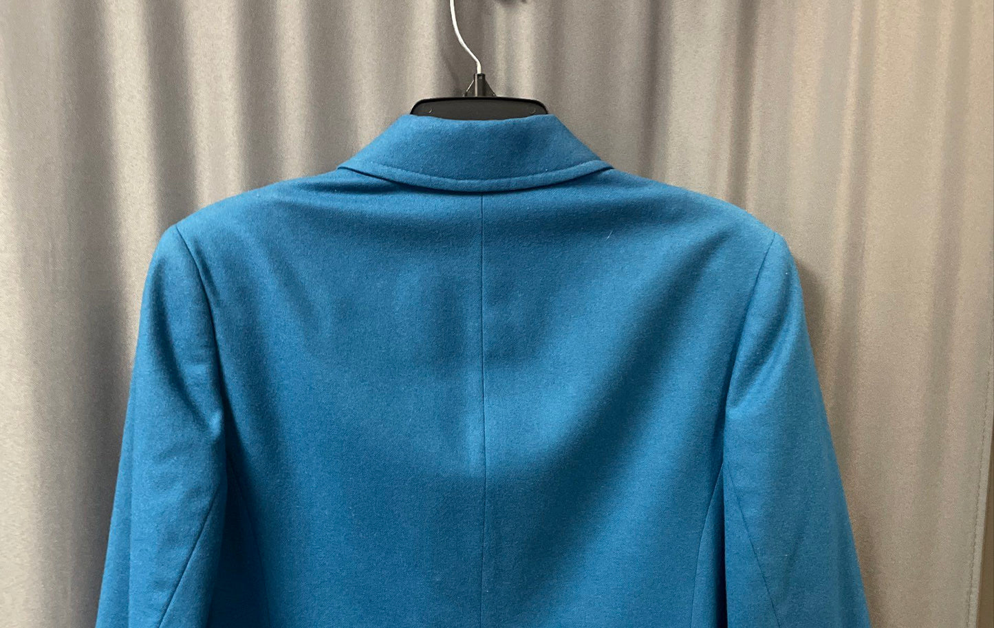 Vintage 80s Pendleton Peacock Blue Virgin Wool Blazer Jacket USA Sz 10