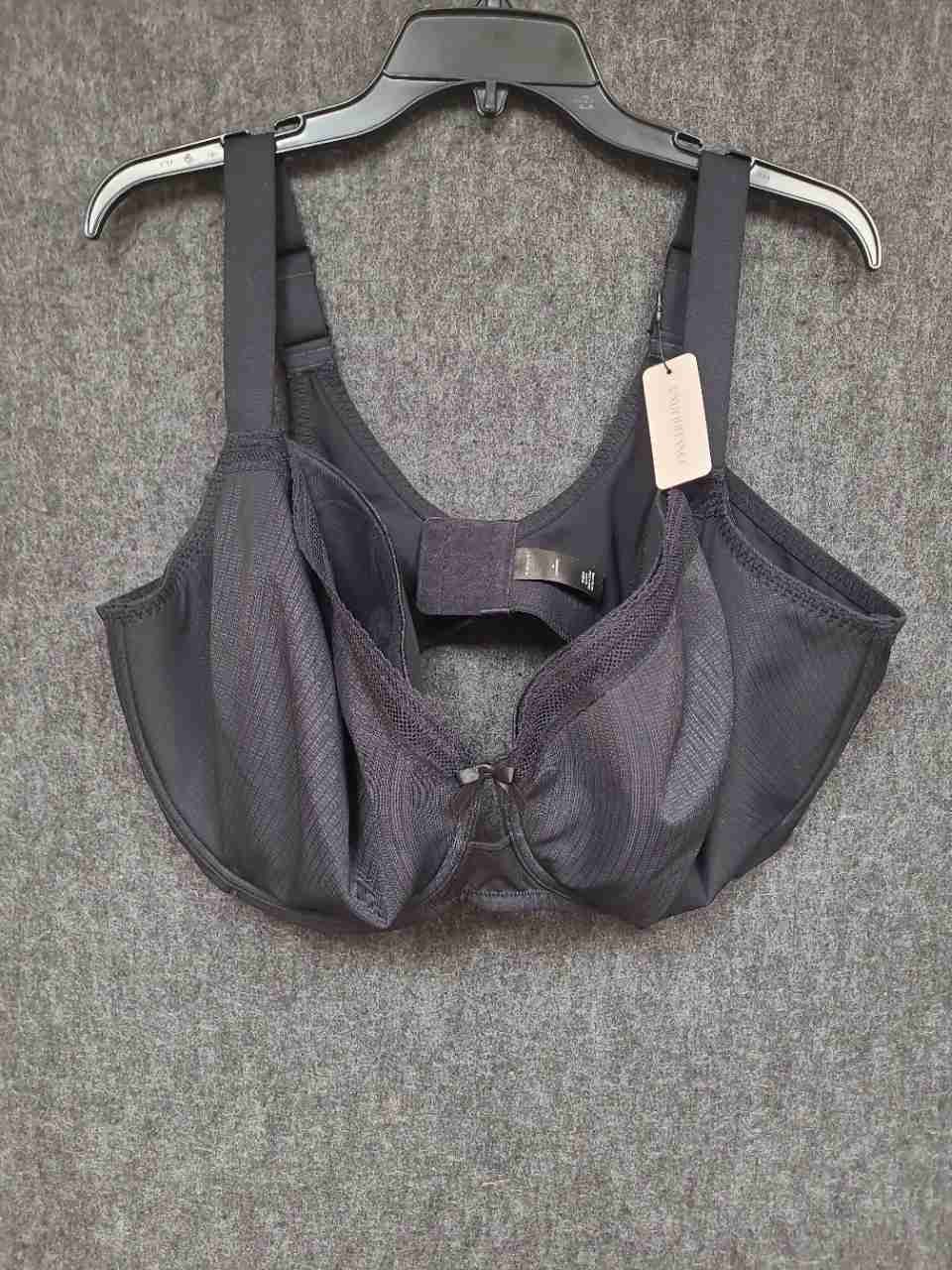 Understance Women's Black Marion Smooth Flexwire Demi Bra Size 44I NWT