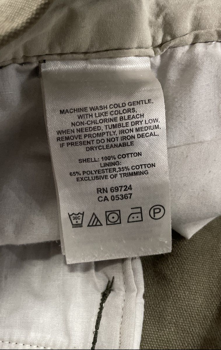 Columbia Men's Olive Green Cotton Utility Canvas Hiking Shorts 8 Inseam Sz 42