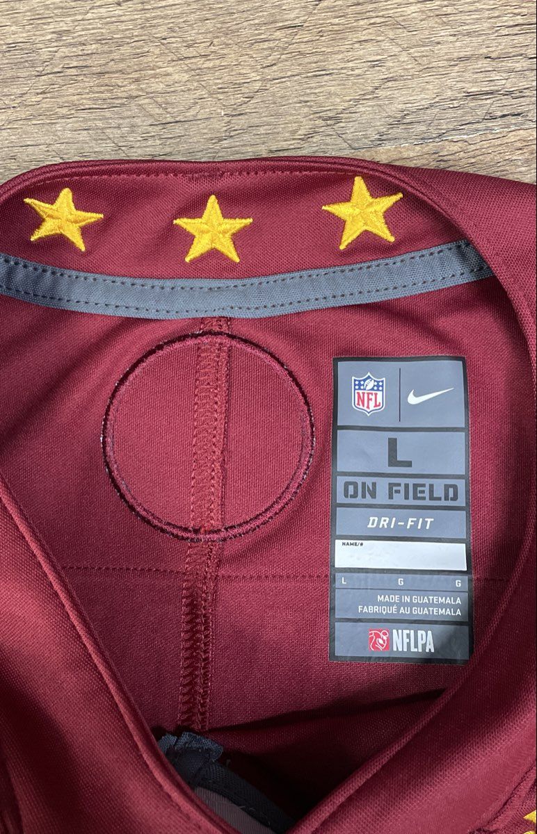 Nike Men's Washington Commanders Daron Payne 94 Football Jersey Burgundy Sz L