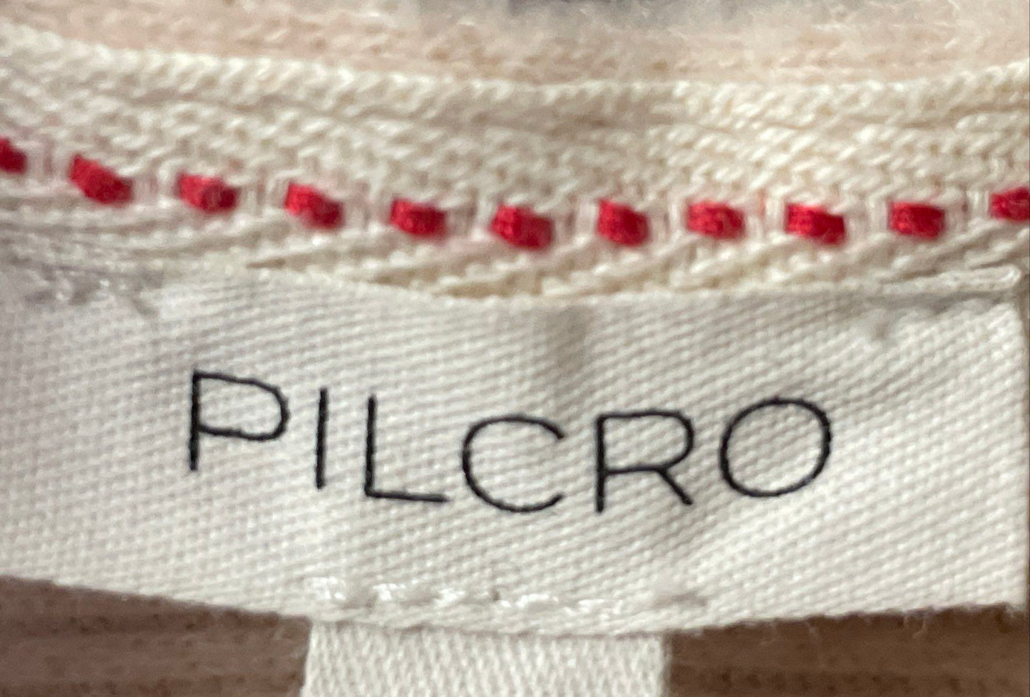 Pilcro Women's Cream Ribbed Knit Snap Front Button Up Sweater Top Sz XS