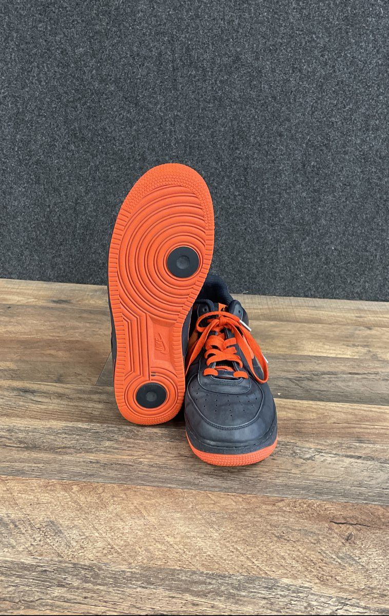 Nike Air Force 1 Low Dark Obsidian Team Orange 2008 Men's Size 10.5