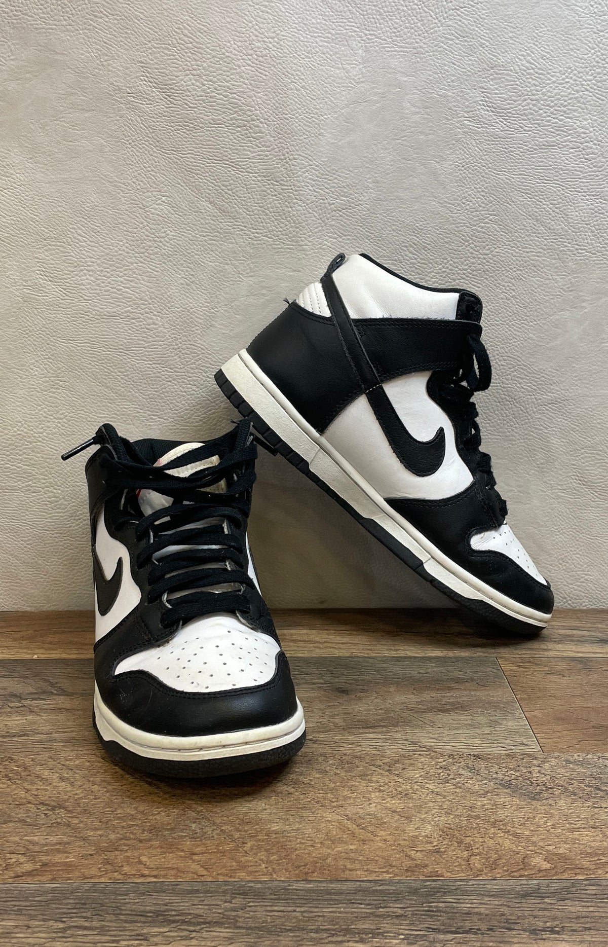 Nike Dunk High Panda Black White Women's Sneakers DD1869-103 Size 8