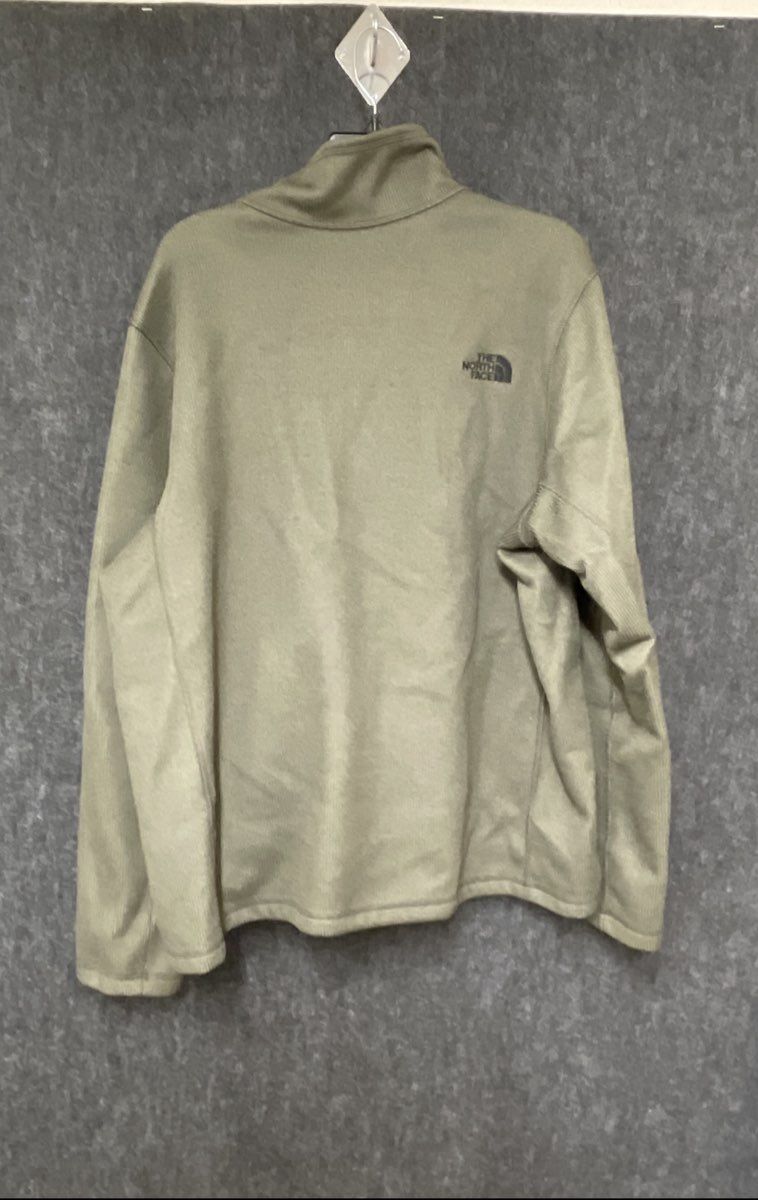 The North Face Men's Olive Green Gordon Lyons Sweater Knit Fleece Jacket Sz XL
