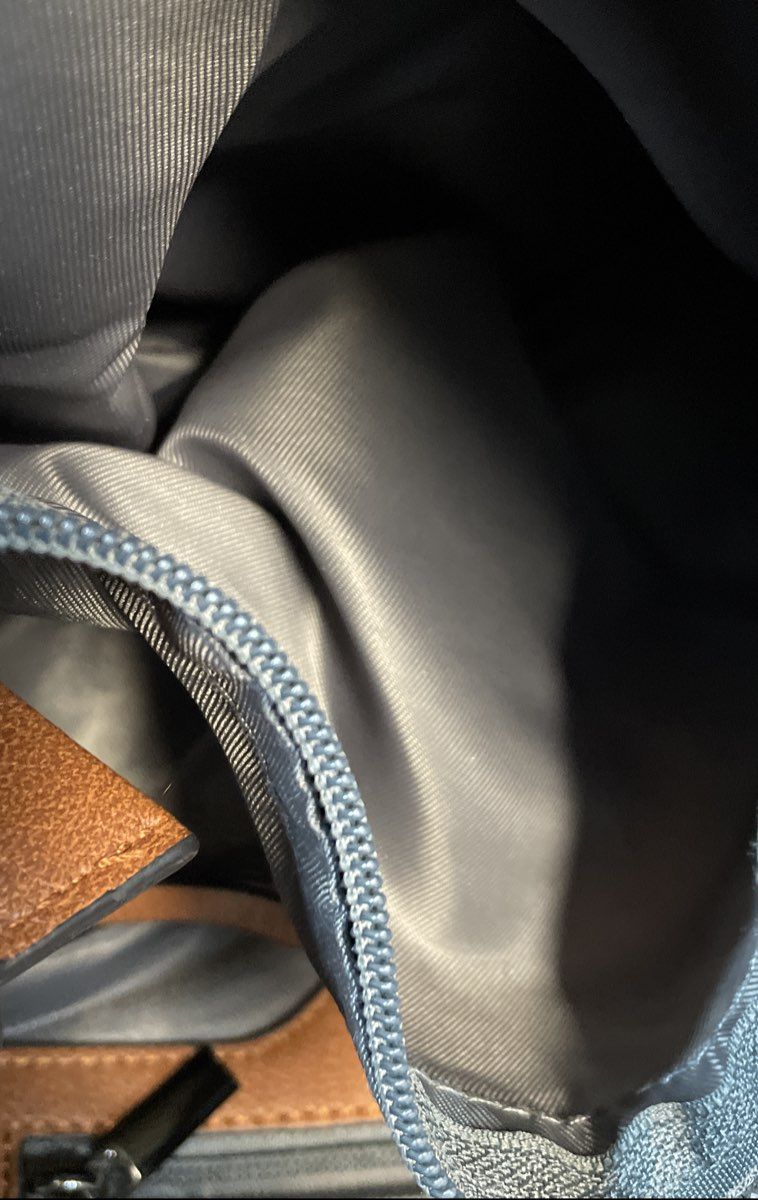 Realer Brown Vegan Leather Large Hobo Shoulder Crossbody Bag Gunmetal Hardware