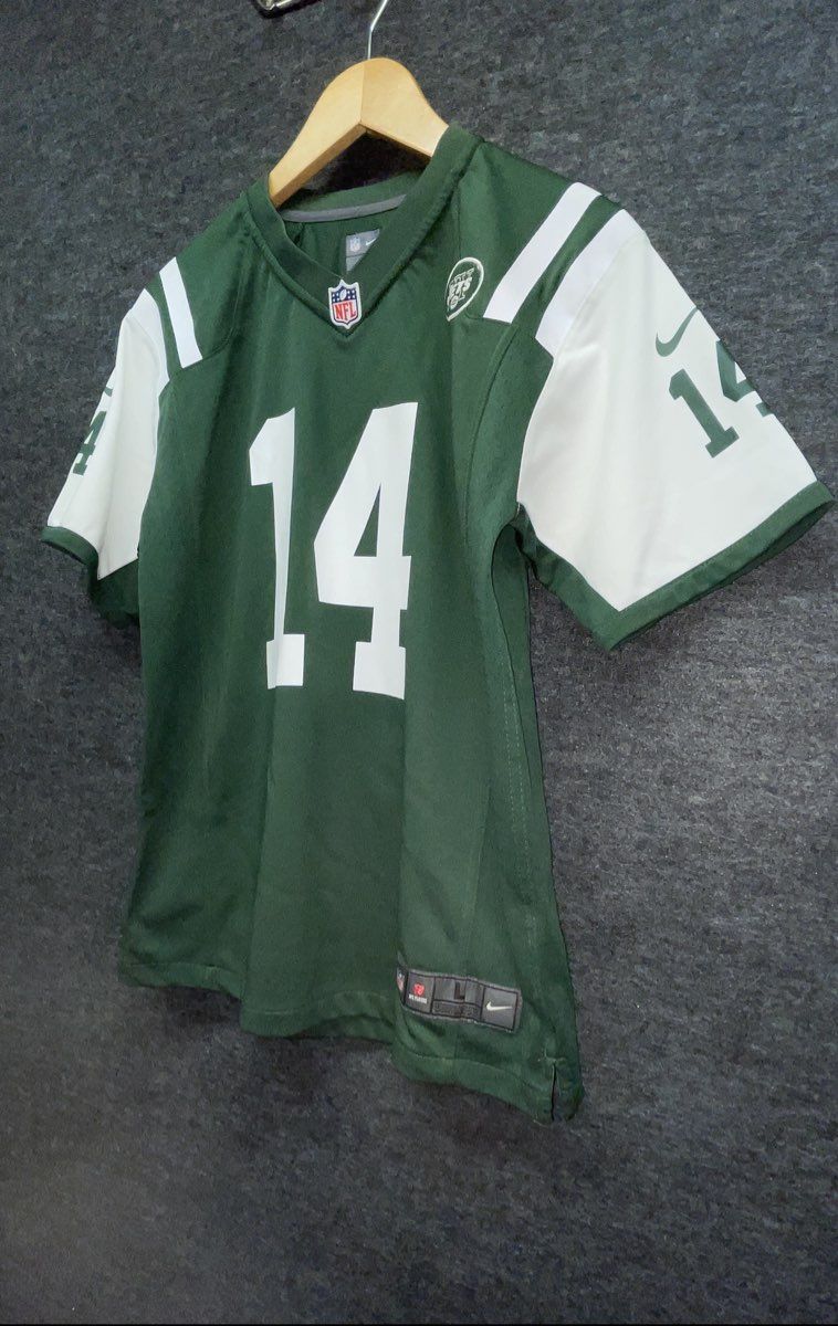 Nike NFL Youth NY Jets Sam Darnold #14 Jersey Green Sz L 14/16