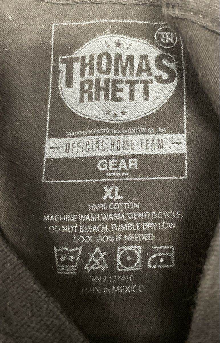 Thomas Rhett 2016 World Tour Concert T-Shirt Official Home Team Gear Sz XL
