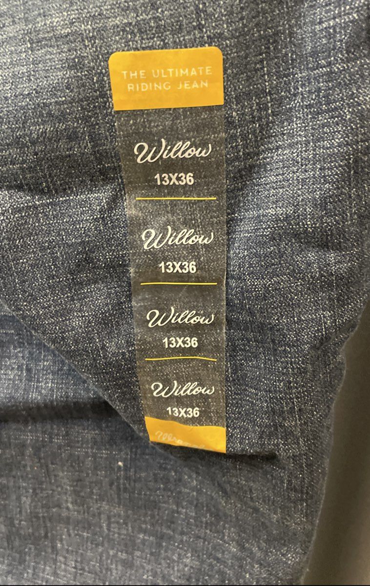 Wrangler Women's Willow Ultimate Riding Jeans Dark Wash NWT Sz 13x36