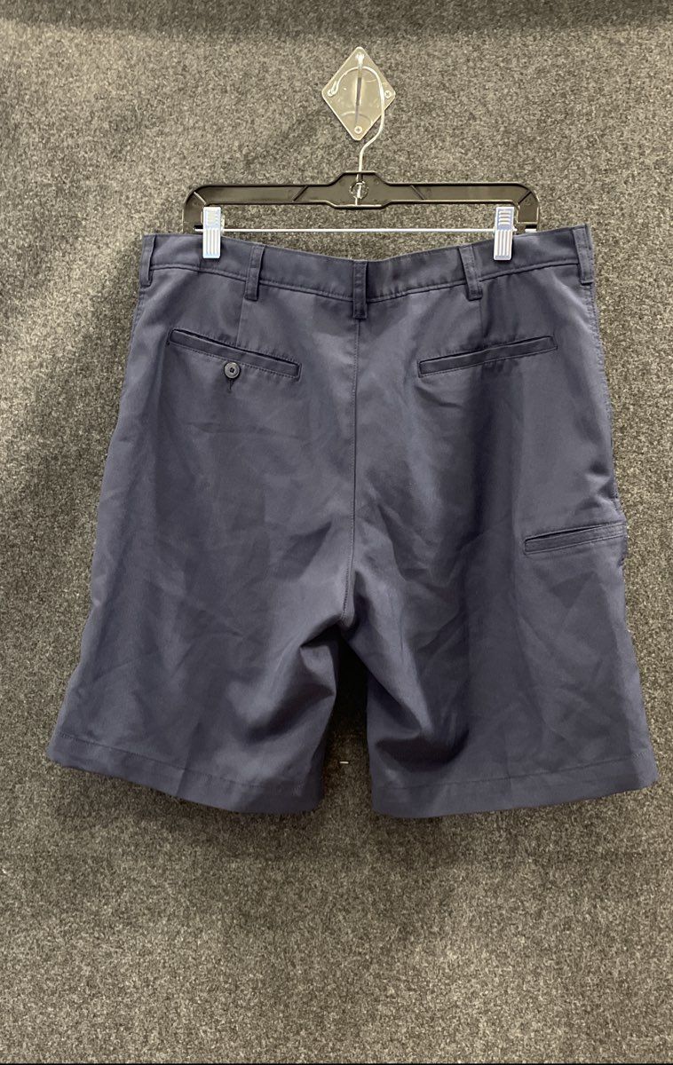 PGA Tour Men's Navy Blue Flat Front Performance Golf Shorts Size 36