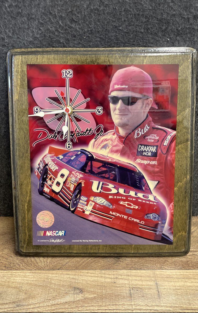 Dale Earnhardt Jr. #8 Budweiser Merchandise Lot of 3 Clock Mug 2003 Ornament