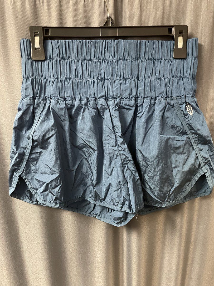 Free People Movement Women's The Way Home Shorts Lot of 2 Blue Grey Sz M L