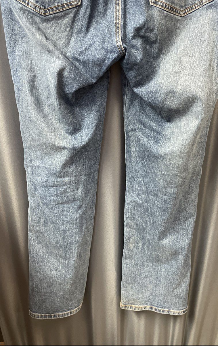 Wrangler Aura Women's Blue Medium Wash Straight Leg Jeans WUT74TM Sz 6 Short