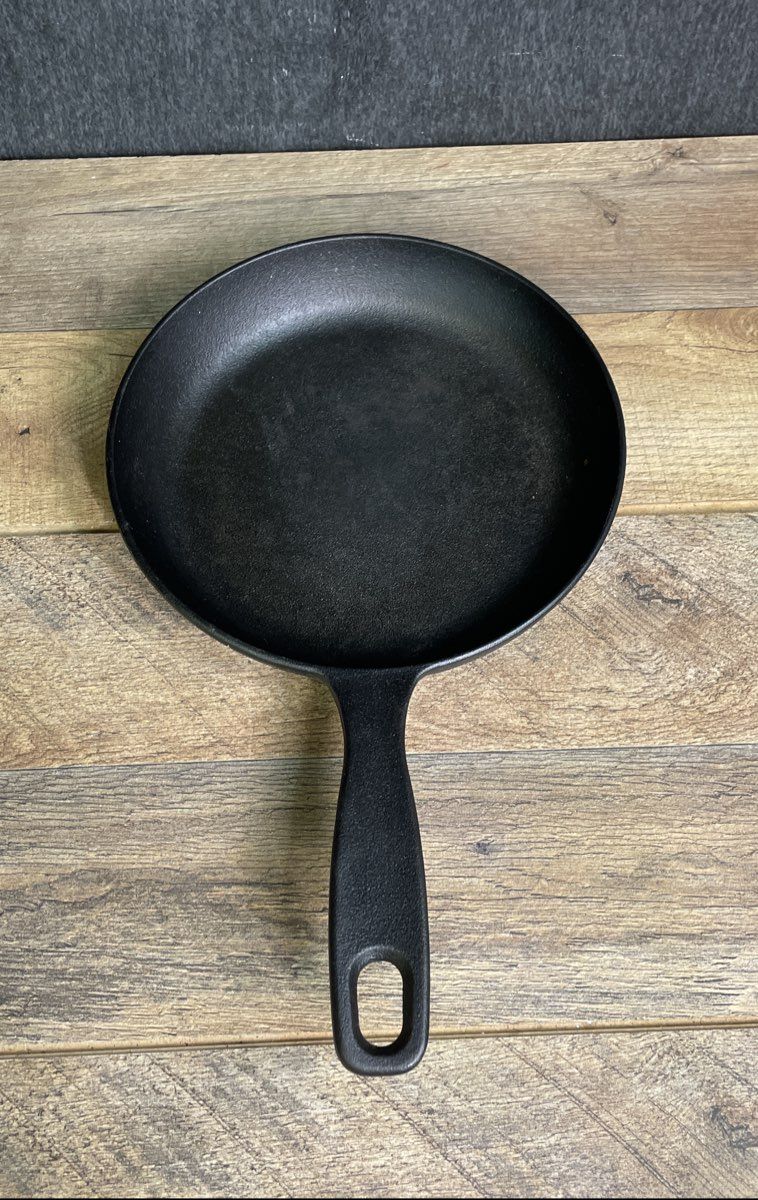 Food Network 8-Inch Cast Iron Skillet Modern Pre-Seasoned Cookware