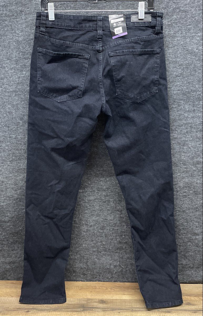 Kenneth Cole New York Men's Dark Blue Straight Fit Stretch Denim Jeans NWT 30x32