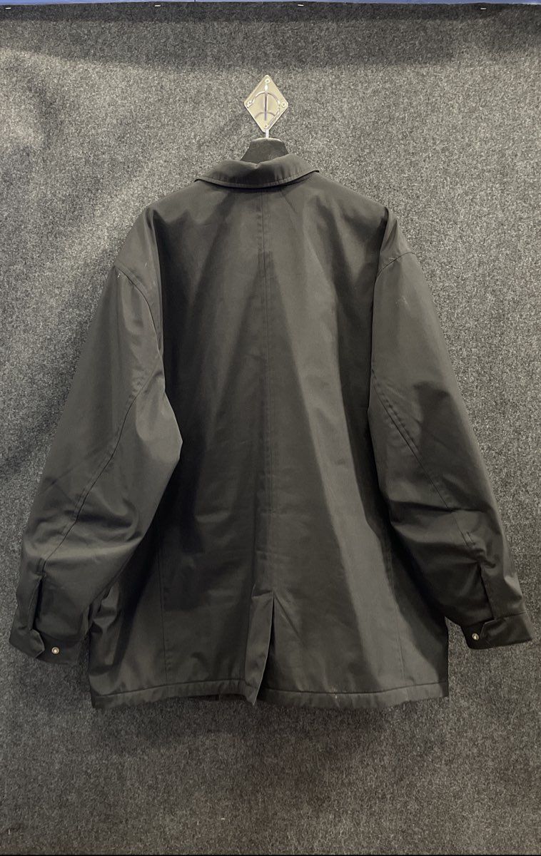 Towne Collection by London Fog Men's Black Quilted Lined Jacket Coat Sz 2XL Reg