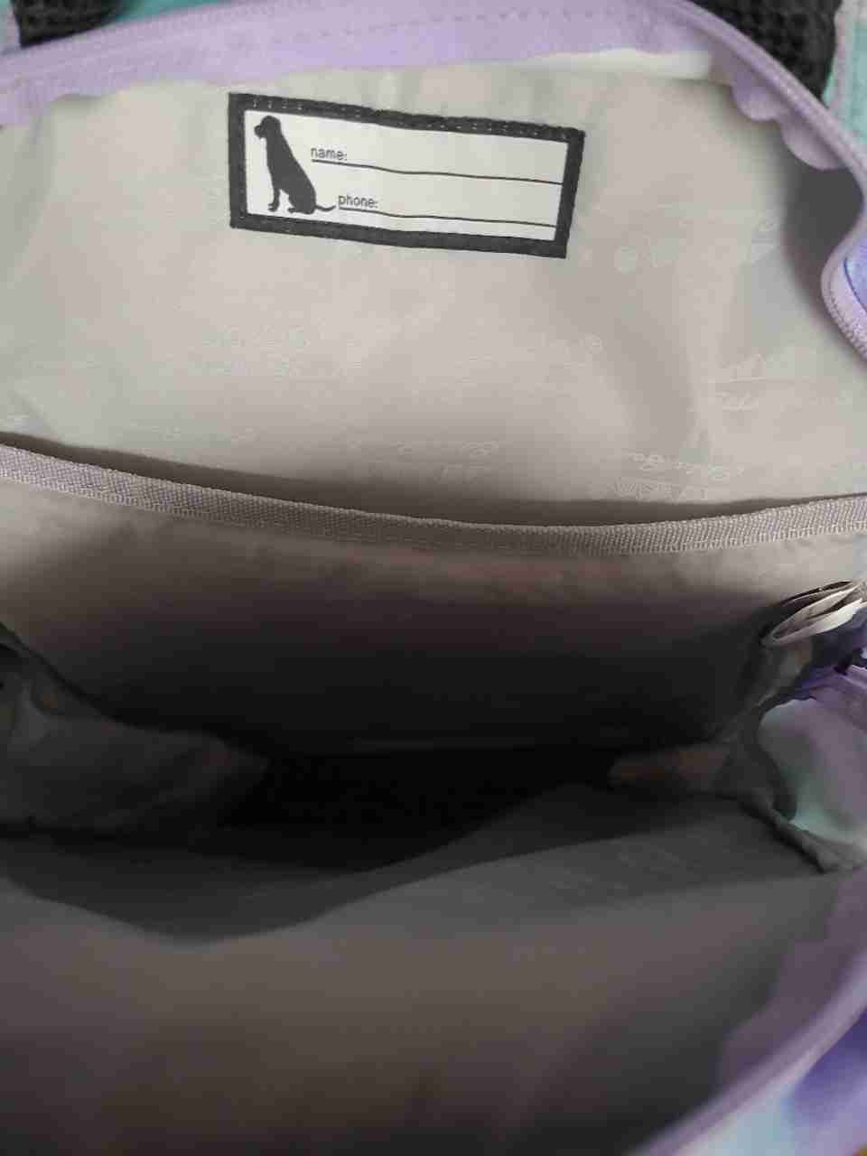 Eddie Bauer Purple Teal Tie Dye Backpack Daypack Kids School Hiking Travel