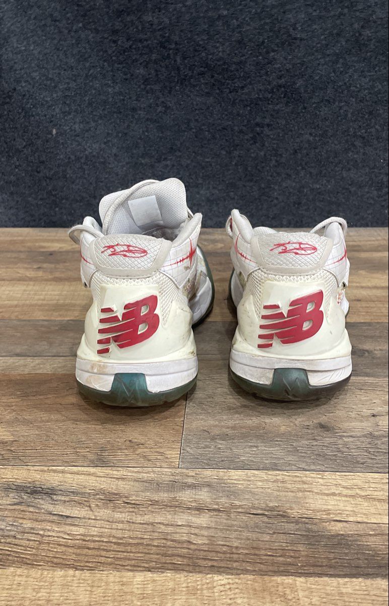 New Balance THE KAWHI Seismic Moment White Basketball Shoes BBKLSSB1 Size 12