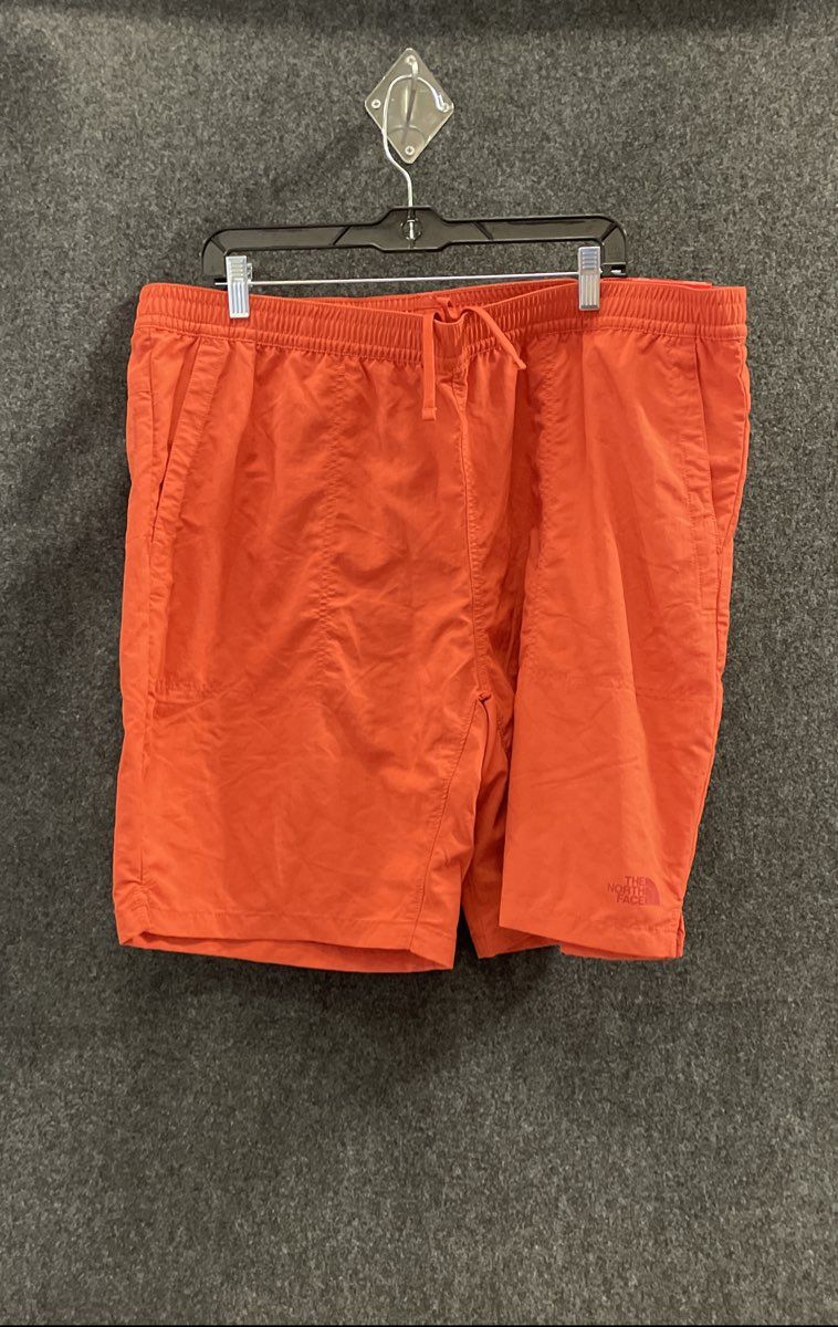 The North Face Men's Sunbaked Red Adventure Relaxed Fit Nylon Shorts Sz XXL NWT