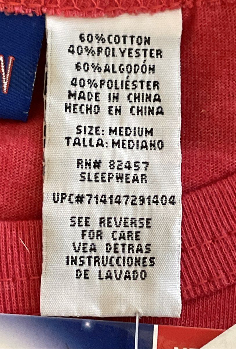 Christmas Vacation NWT Men's Pajama Set Red Green Griswold Fleece Sz M