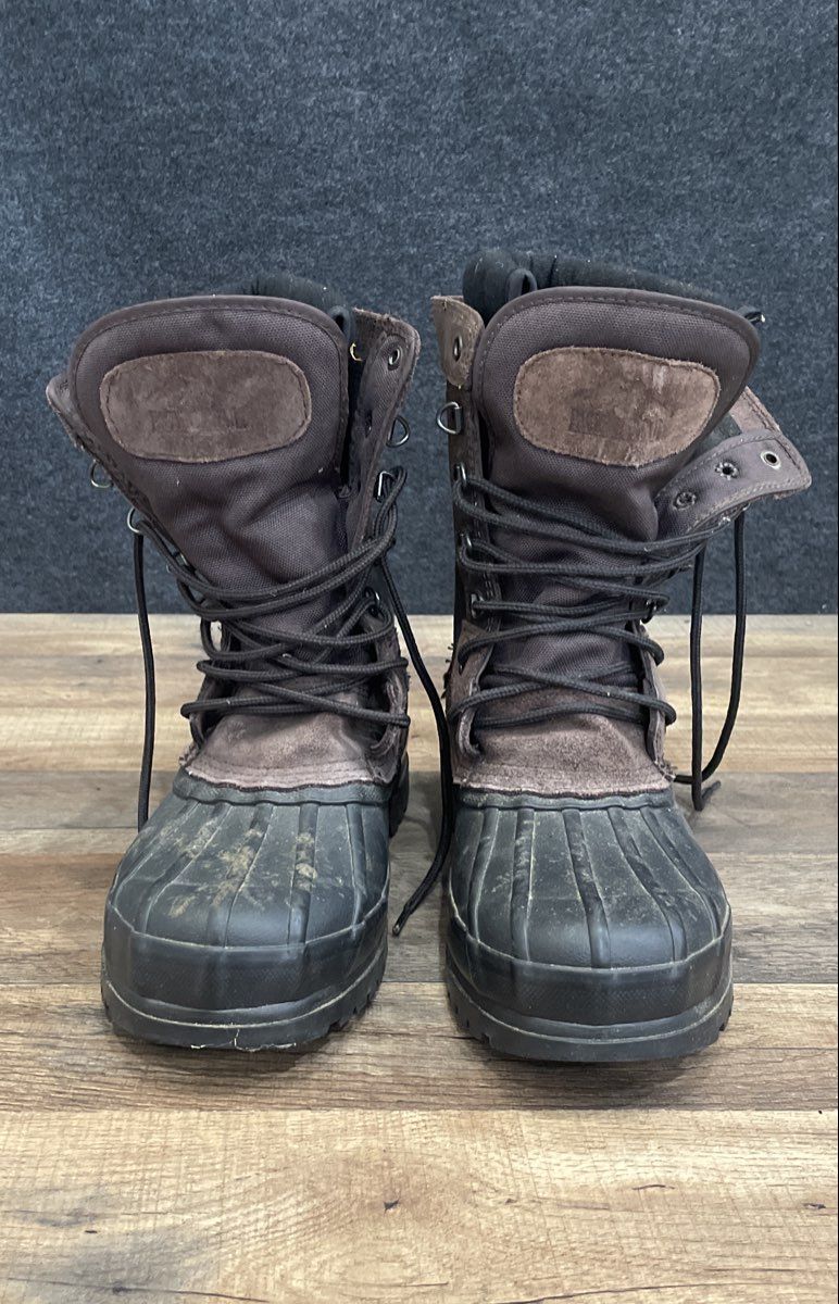 Pacific Trail Artic Men's Brown Black Snow Hiking Duck Boots Size 8M