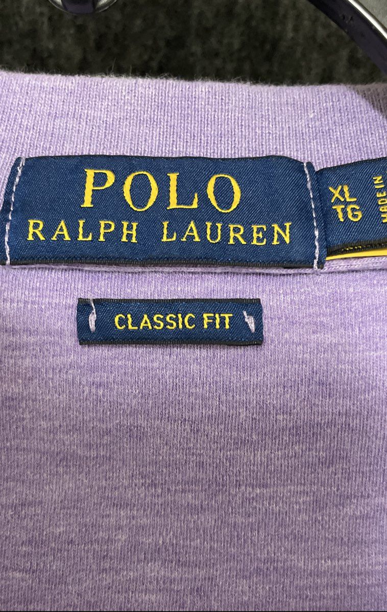 Polo Ralph Lauren Men's Lavender Classic Fit Short Sleeve Polo Shirt Sz XL
