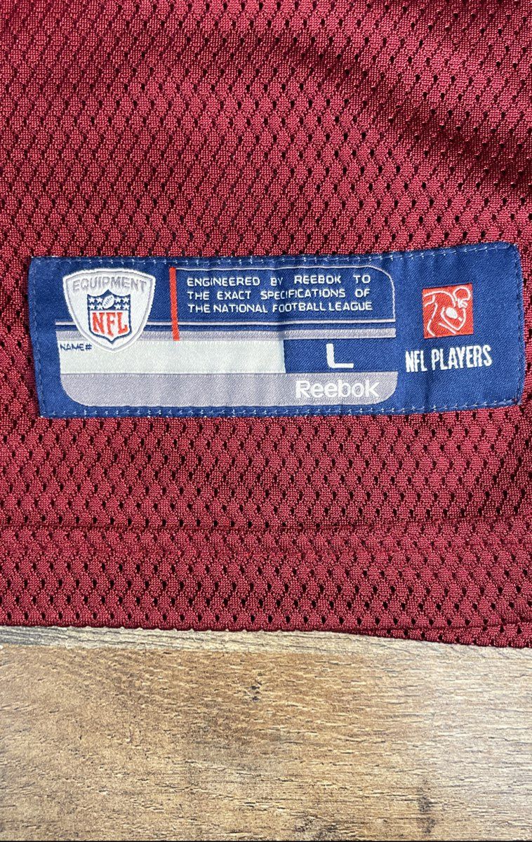 Vintage 2000s Washington Redskins London Fletcher 59 Reebok NFL Jersey Sz L