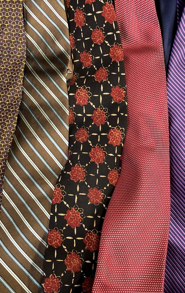 Michael Kors Tommy Hilfiger Nautica Men's Necktie Lot 11 Piece Silk Patterned