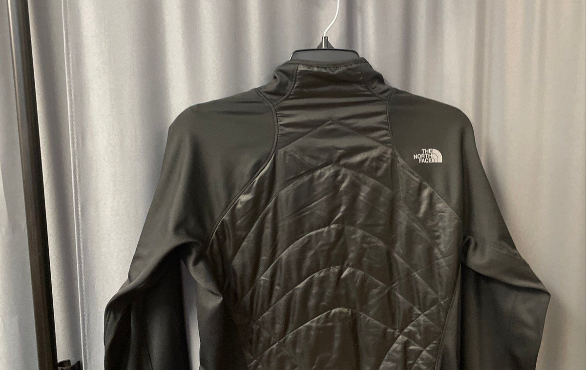 The North Face Women's Black Hybrid Quilted FlashDry Primaloft Jacket Sz M