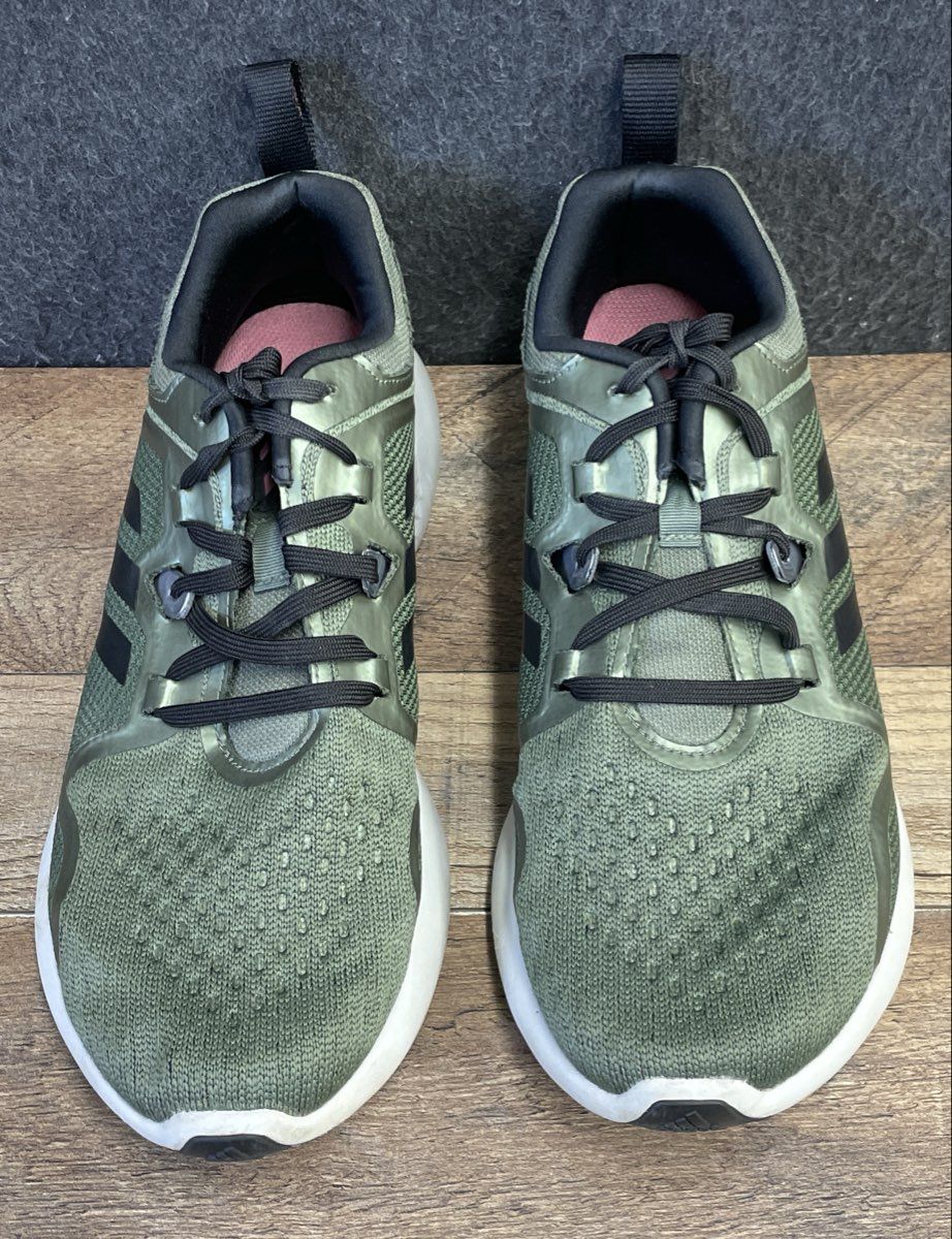 Adidas Edge Bounce Green Women's Running Shoes Size 8.5